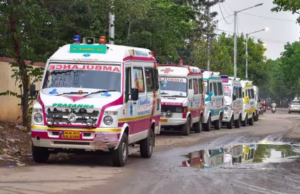 एम्बुलेंस में टीबी और कैंसर