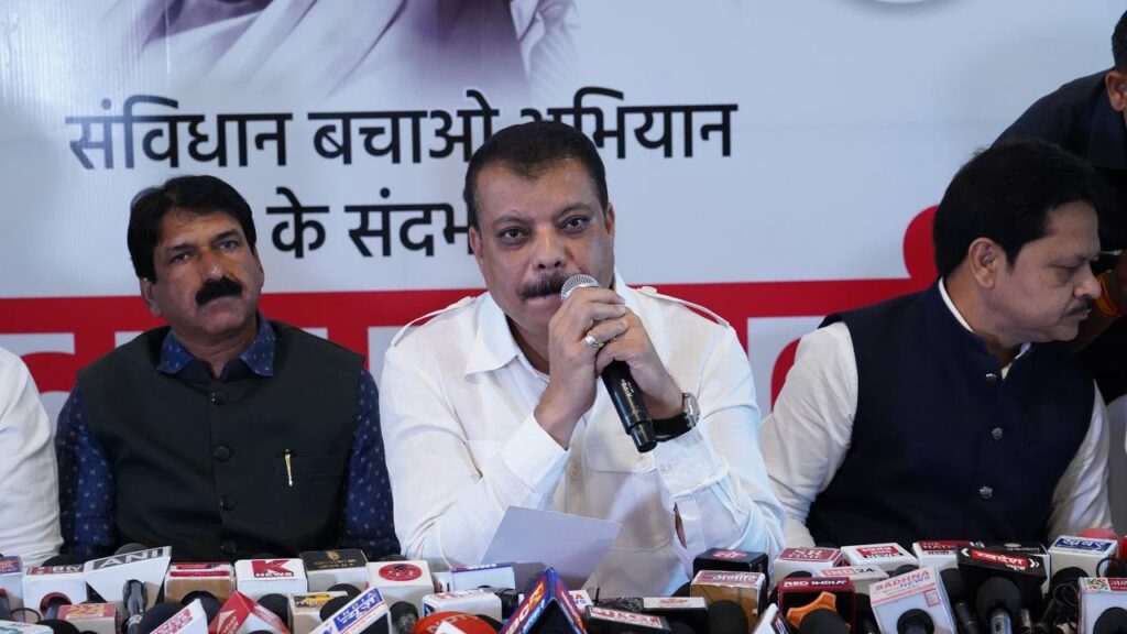 Congress Save Constitution Campaign : उमंग सिंघार ने रूपरेखा साझा की जानें पूरी योजना