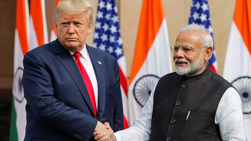 Pm Modi speaks to Trump