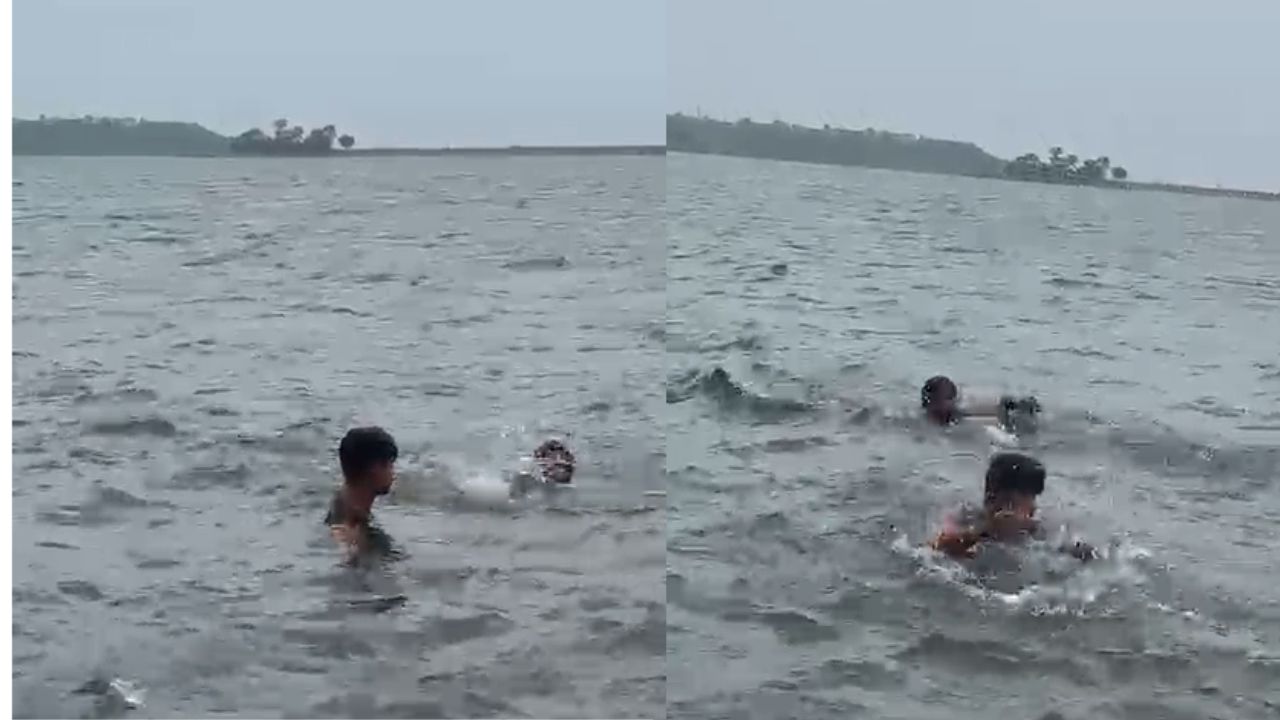 Live video of drowning
