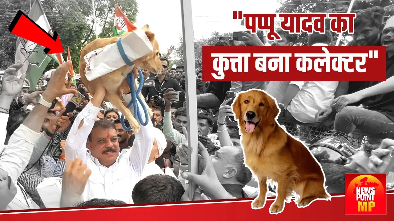 Pappu Yadav’s dog became Collector