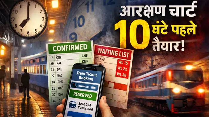 Train First Reservation Chart Rule