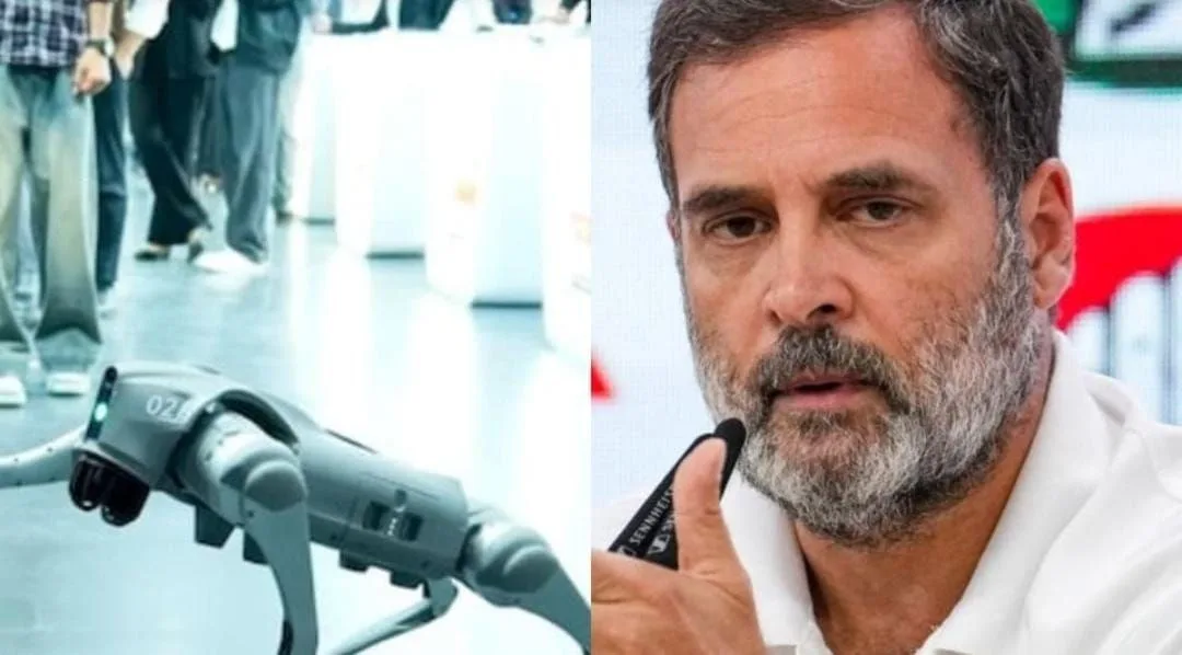 ‘Robot Dog’ पर सियासी बवाल, राहुल का केंद्र पर तंज, Galgotiya विवाद में प्रोफेसर पर कार्रवाई!