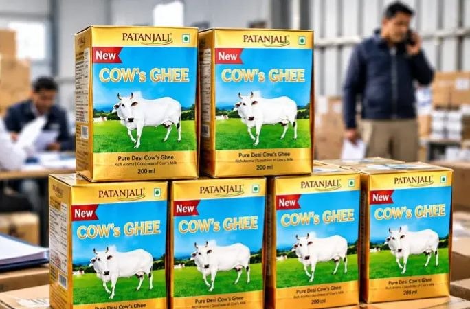 खाद्य जांच में असुरक्षित मिला पतंजलि गाय के घी का एक बैच, मध्य प्रदेश में पूरे स्टॉक की जब्ती के निर्देश