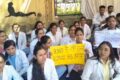 9 हजार रुपए स्टाइपेंड से नाराज बीएएमएस इंटर्न का धरना, मांग पूरी होने तक जारी रहेगा आंदोलन